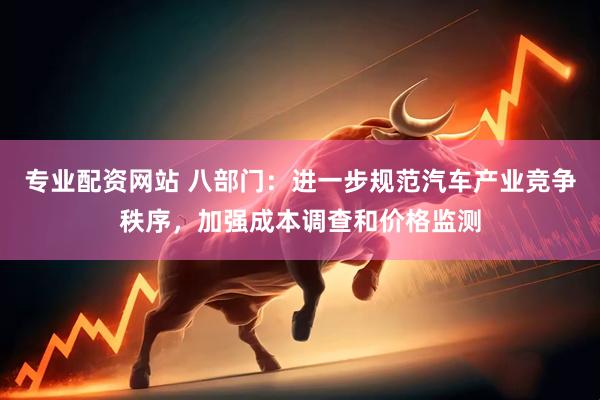 专业配资网站 八部门：进一步规范汽车产业竞争秩序，加强成本调查和价格监测